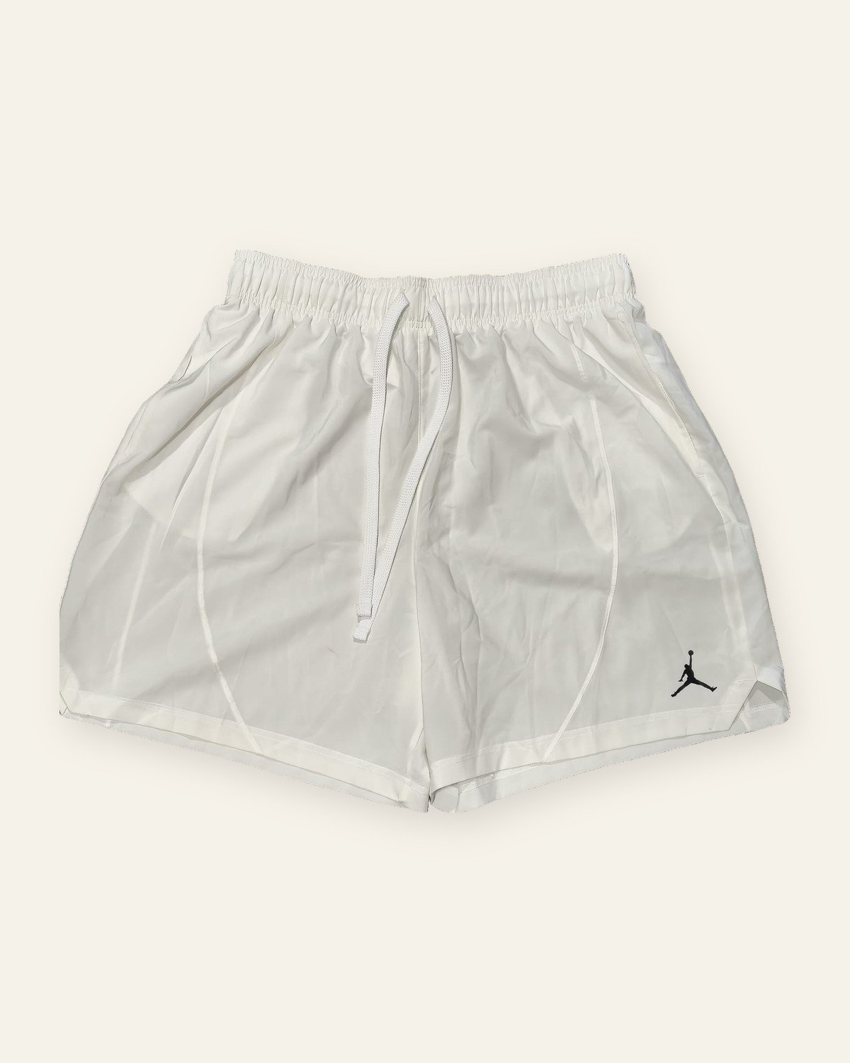 Jordan Dri-FIT Sport Woven Shorts, White – front view