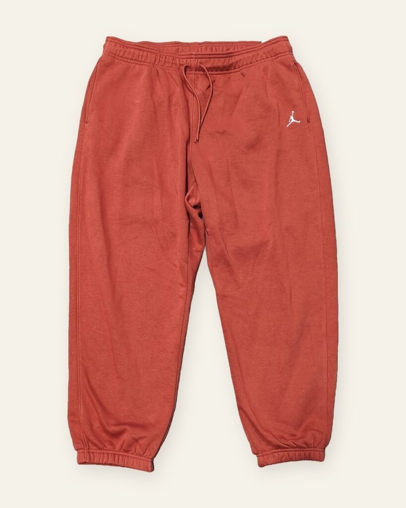 Jordan Brooklyn Fleece Women's Trousers (Plus Size) — Rust Red – front view