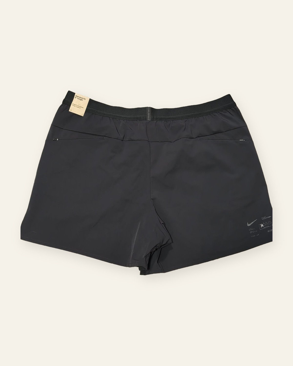 Nike A.P.S. Dri-FIT 6-inch Versatile Shorts, Black – back view