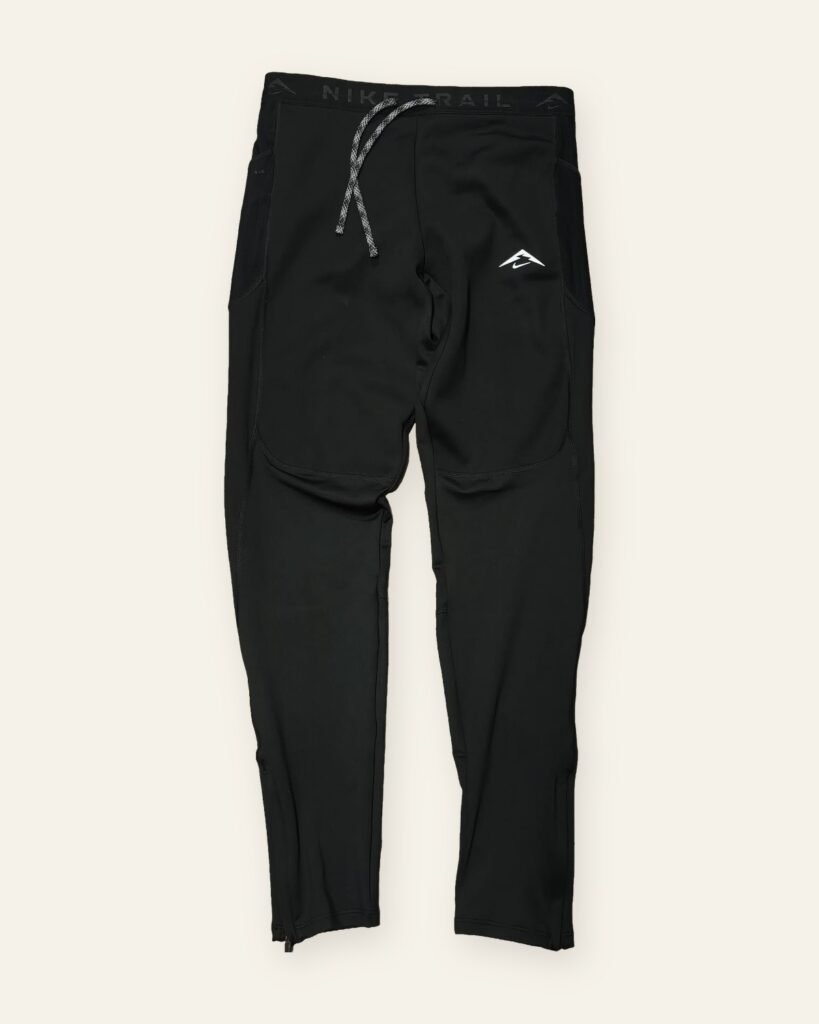 Nike Trail Lunar Ray Men's Winterized Running Tights — Black – front view
