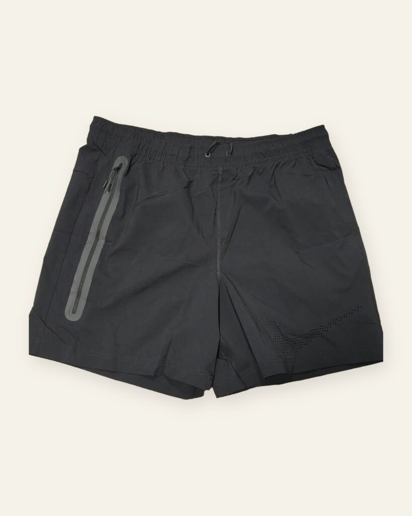 Nike Tech Woven Shorts, Black – front view