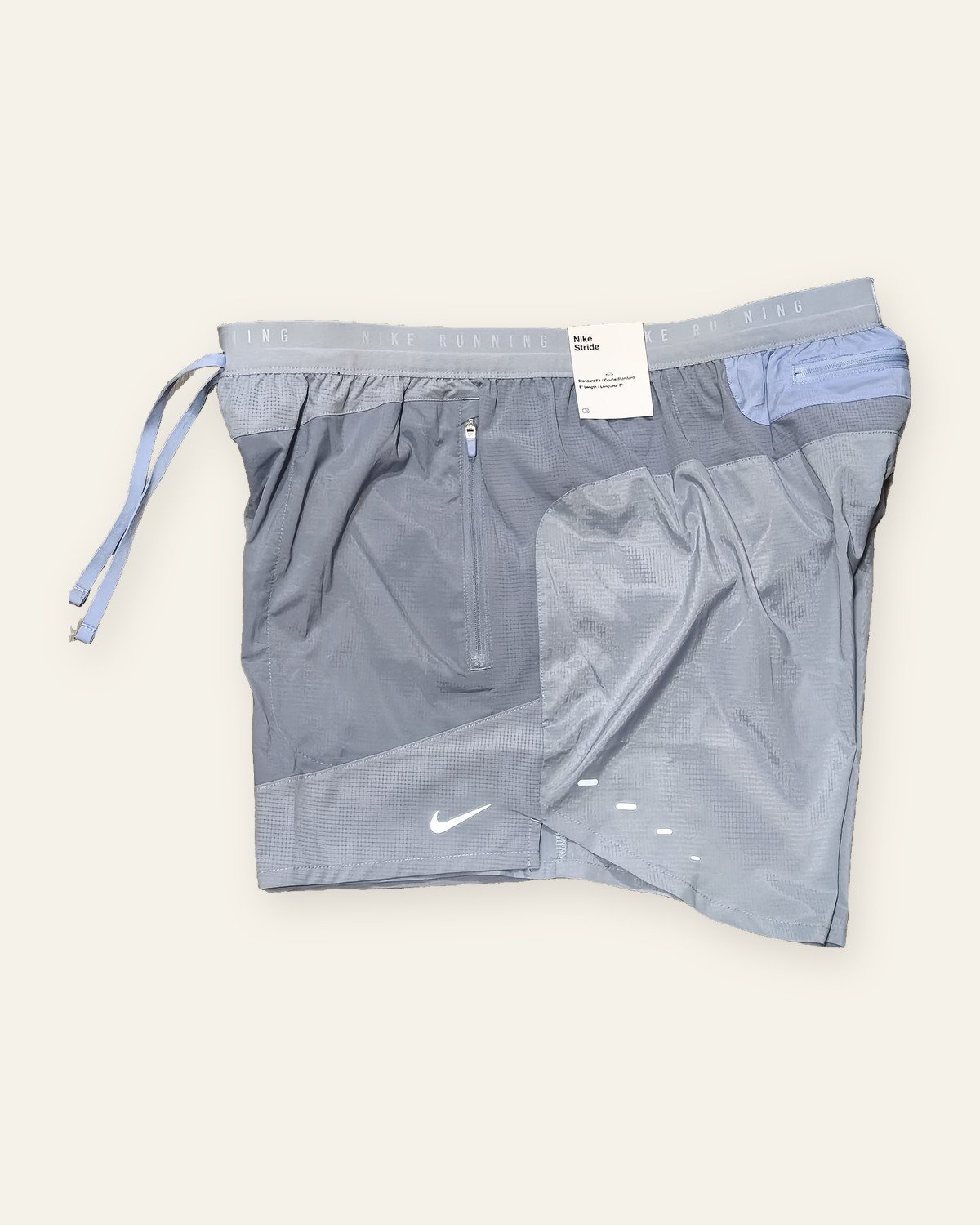 Nike Trail Second Sunrise Men's Dri-FIT ADV 5″ Brief-Lined Running Shorts — Mint Foam – side view
