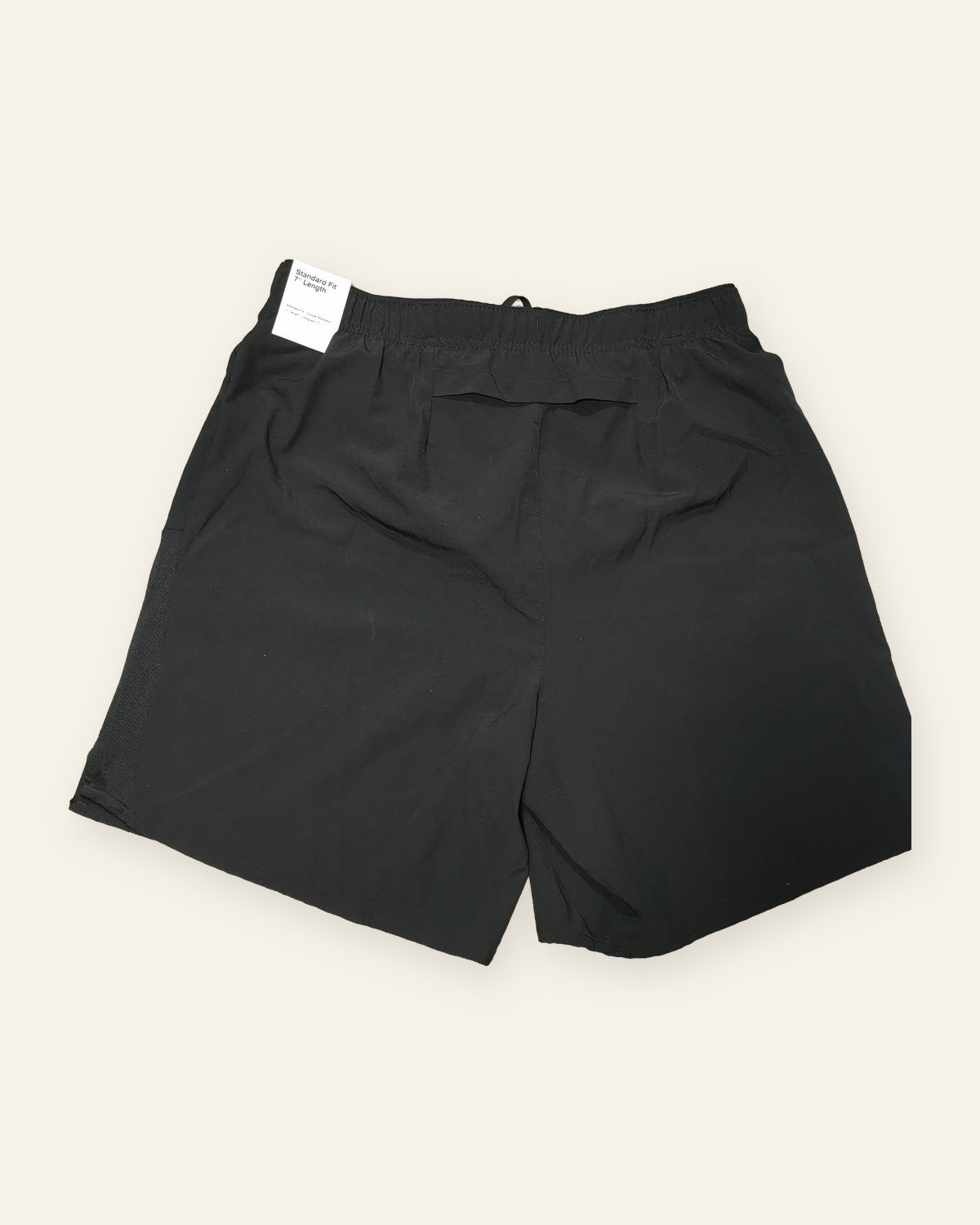 Nike Challenger "Berlin" 7-inch Running Shorts, Black – back view