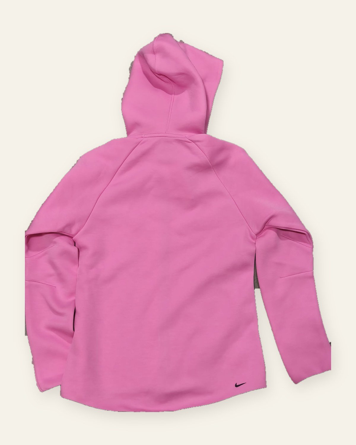 Nike Tech Fleece Windrunner Women's Full-Zip Hoodie, Pink – back view