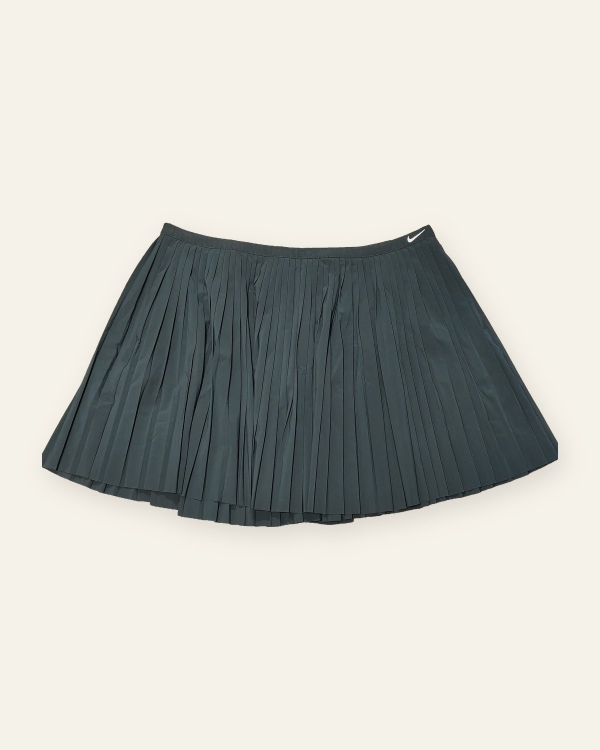 Nike Sportswear Women's Pleated Skirt, Dark Green – back view